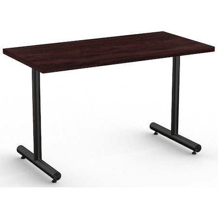 Special-T Table, Black Base, 24inWx48inLx29inH, Espresso SCTKING2448BESP